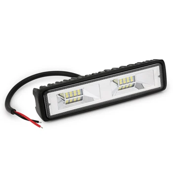

6 inch 18W 16 LED Work Light Bar Spot Flood LED Light Bar LED Work Light for Offroad Car 4WD Truck Tractor Boat Trailer 4x4 SUV