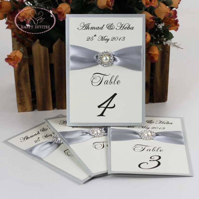 HI9030 - 05 Customized Table Numbers for Wedding