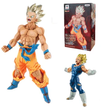 

18cm DBZ Vegeta Goku Figuras Dragon Ball Figurine Manga Japonaise Pvc Dragon Ball Z Super Saiyan Goku Action Figure Model Toy