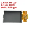 Pantalla TFT de 2,4 pulgadas sin pantalla de panel táctil LCD, SPI ILI9341 4 cables, menos necesario 4 IO 18 pines Wled vendido tipo No necesita conector ► Foto 1/3