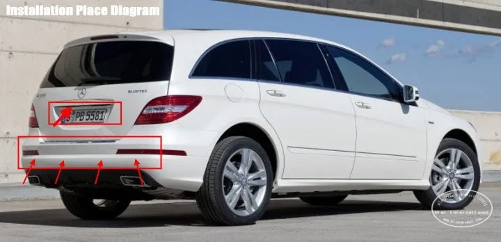 Mercedes-Benz-R-W251-BIBI Alarm Parking System