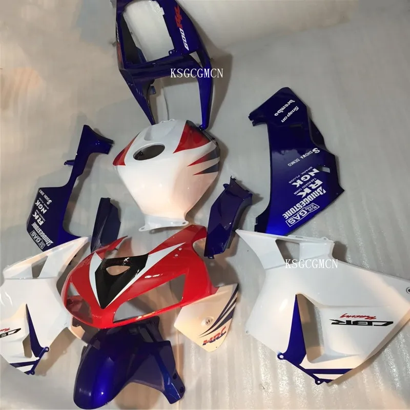 Мотоцикл Белый красные, синие капот для Honda CBR600RR 2005 2006 F5 Кузов ABS пластиковые детали для мотоцикла части 05 06 CBR600