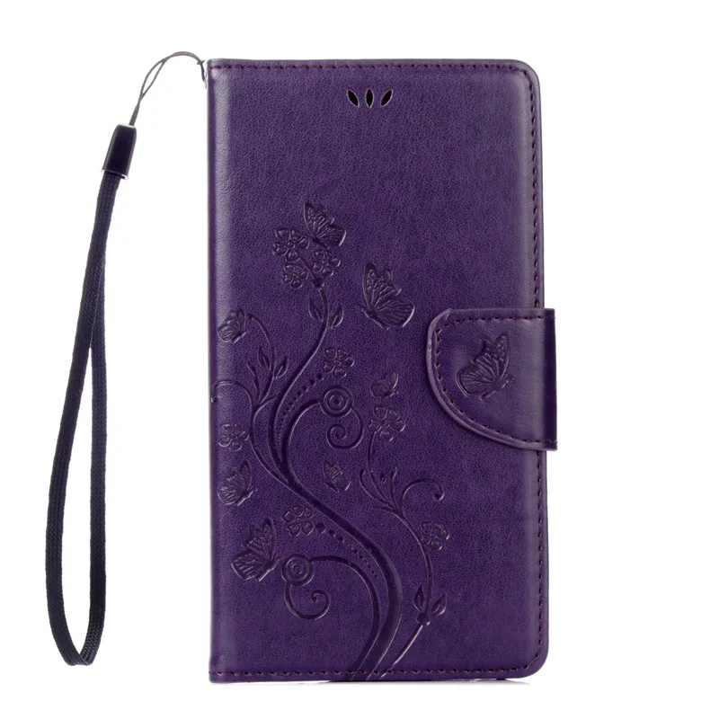 

Butterfly Leather Case For LG V20 Dual H990DS H990N Flip Wallet Protective Card Holder Back Cover Hoesje For LG V20 Phone Case