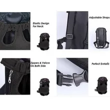 Высокое качество 1 шт. рюкзак для перевозки животных Регулируемая кошка собака передние ножки Перевозчик дорожные сумки VE