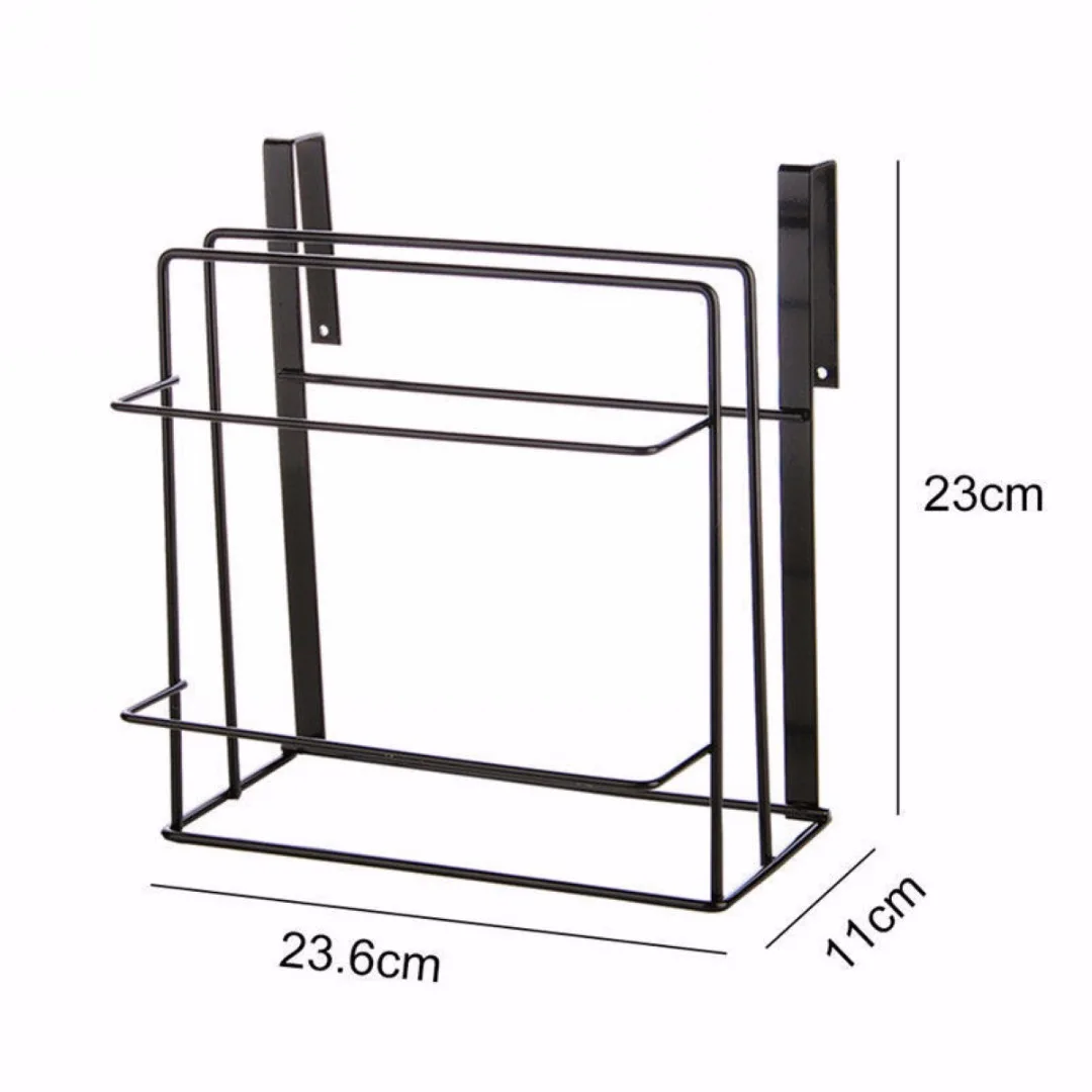 Seasoning Shelf Iron Spice Rack Multifunctional Kitchen Storage Sponge Holder Easy to install