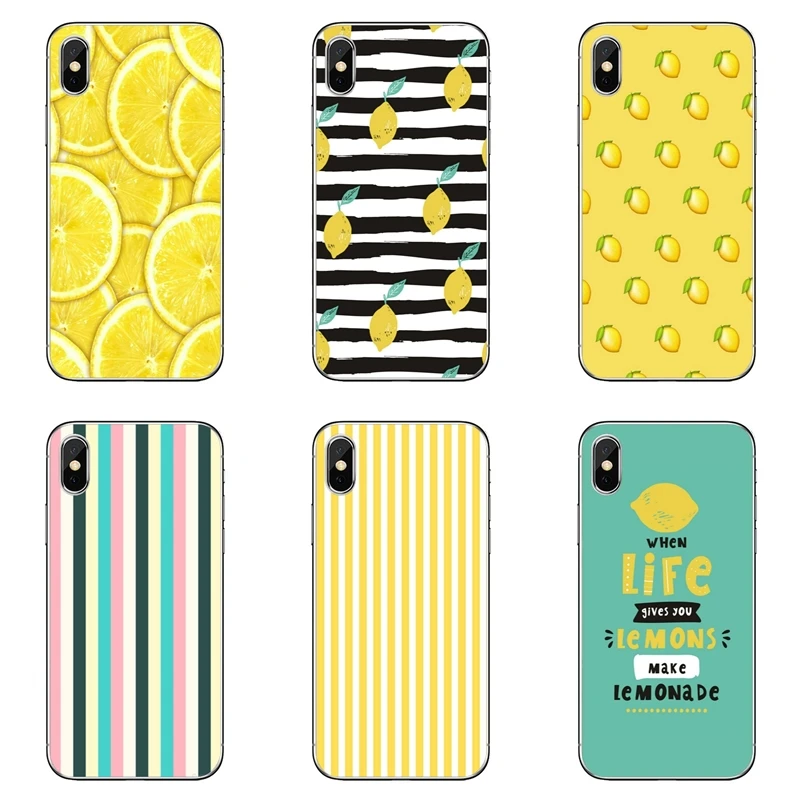 Lemon yellow stripes life чехол для телефона Xiaomi Mi 8 SE Pro 6 6X A1 A2 Lite 5 5S 5x note mix 2s max 2 3 мягкий
