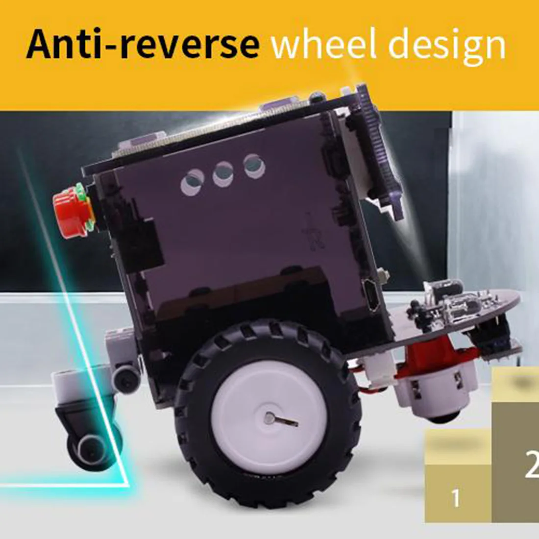Programável para Crianças Versão Padrão Omibox Zero Programável Robô Carro Kit Inteligência Brinquedo Meninos Presente 2020 9 Versão padrão omibox zero programável robô carro