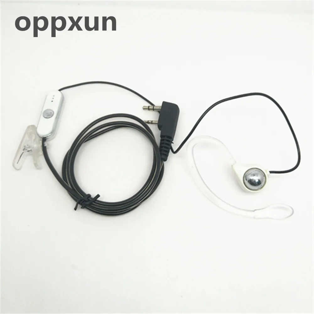 OPPXUN черные наушники с кристаллами для Pofung UV-5R uv5r 888 S UV-5RE UV-B5 UV 5RO UV5RA walkie talkie |