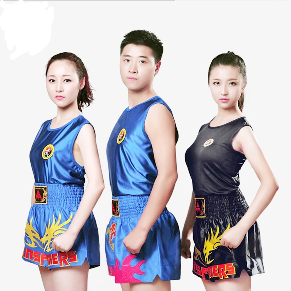 wrestling singlet boxing clothing high quality Boxing shorts for boys