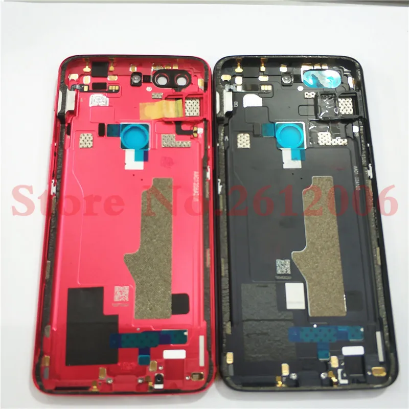 Для OnePlus 5T OnePlus5T A5010 задняя крышка для батареи чехол задняя дверь с объективом камеры+ Кнопки громкости питания+ лоток для sim-карты