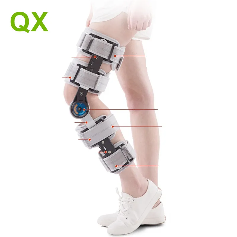 Latest upgrade QX Good brand Medical Knee Brace Angle Adjustable Knee