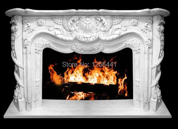 Online Get Cheap Marble Fireplace Mantel -Aliexpress.com Alibaba natural stone marble fireplace mantel customizing luxurious European Baroque style - Online Get Cheap Marble Fireplace Mantel -Aliexpress.com Alibaba