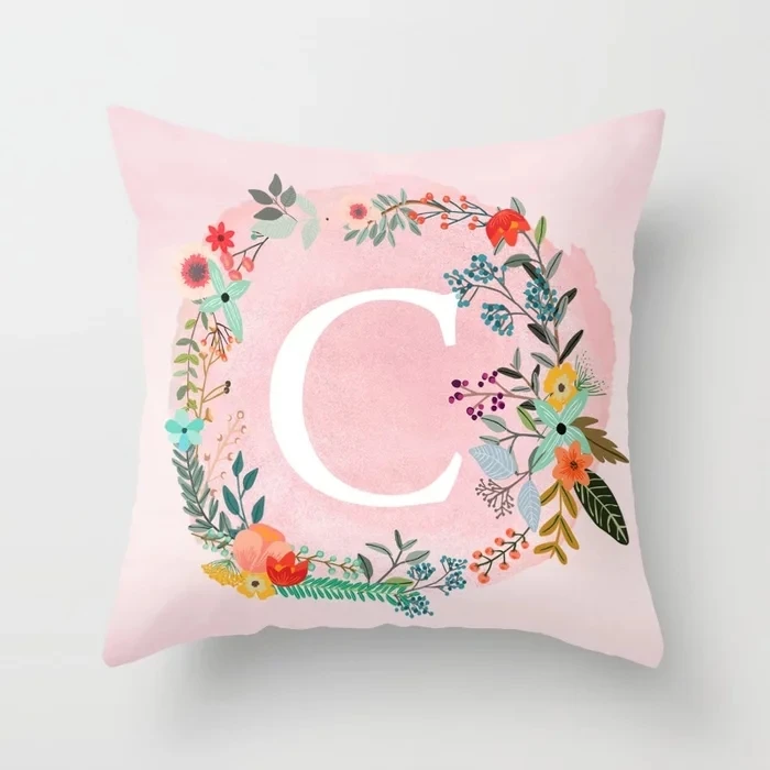 flower-wreath-with-personalized-monogram-initial-letter-c-on-pink-watercolor-paper-texture-artwork-pillows.webp