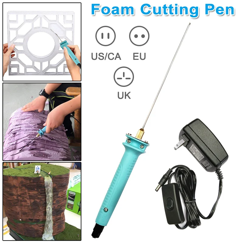 

Professional Foam Cutter 12W 10CM Mini Electric Foam Polystyrene Cutting Machine Pen Tool CLH@8