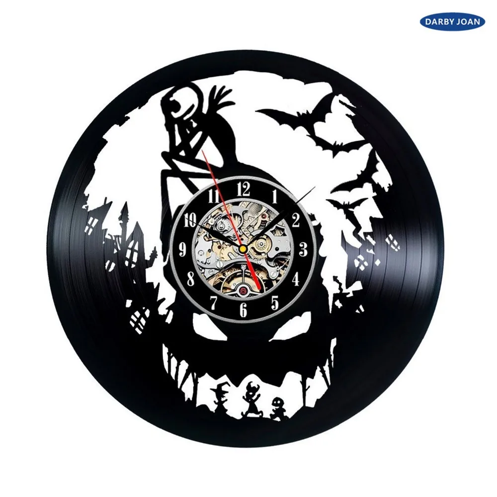 Buy 2017 New Vinyl Record Wall Clock Nightmare Before