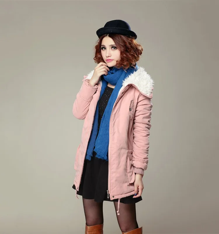 Autumn Winter Jacket Coat Women Parkas Woman Clothes Solid Long Jacket Slim Plus Size Women's Winter Jackets Coats S M L XL XXL