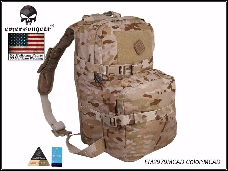 Emersongear LBT2649B гидратации Перевозчик Для 1961AR только molle Рюкзак Военная Тактическая Экипировка EM2979 мультикам черный AOR - Цвет: MCAD