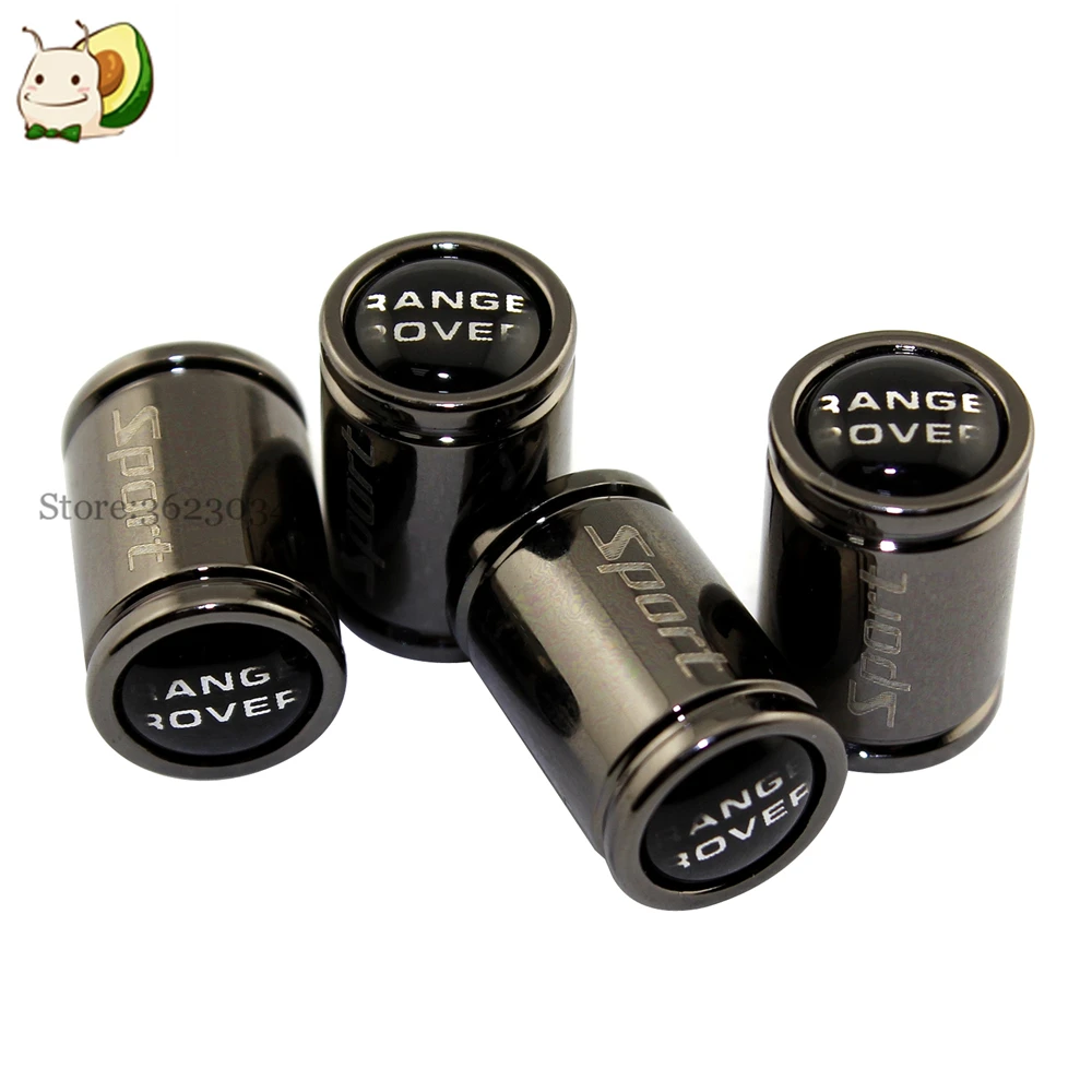 Tire Valve Caps for Range Rover L322 Sport 2006 2008 Evoque P38 Vogue
