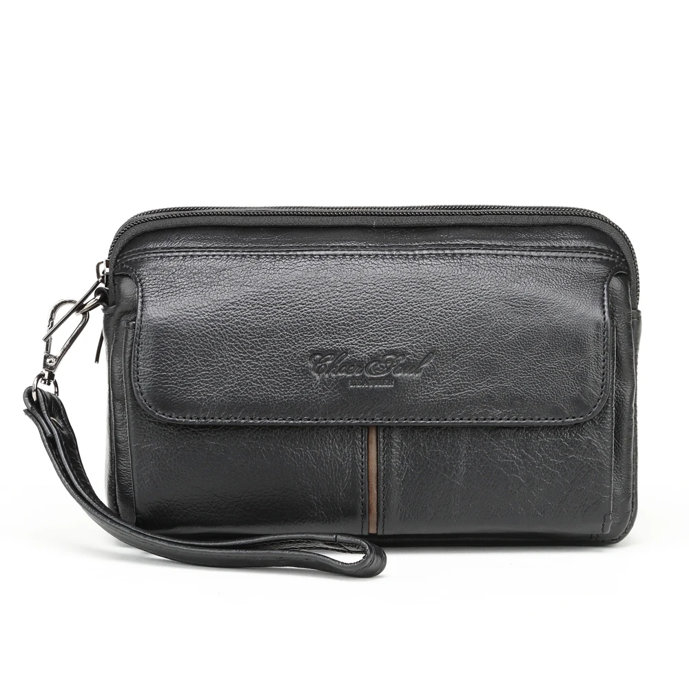 Женский кошелек на молнии с отделением для монет и паспортом|genuine brands|bag brandleather