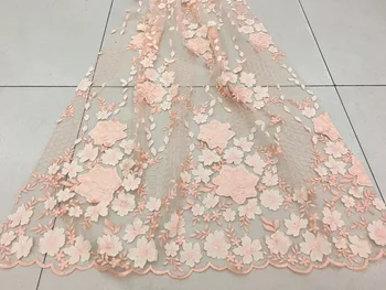 

Hot Sale African Lace Fabric 2018 Fashion French Lace Fabric Nigerian Fabric Bridal High Quality For African Women RF2526