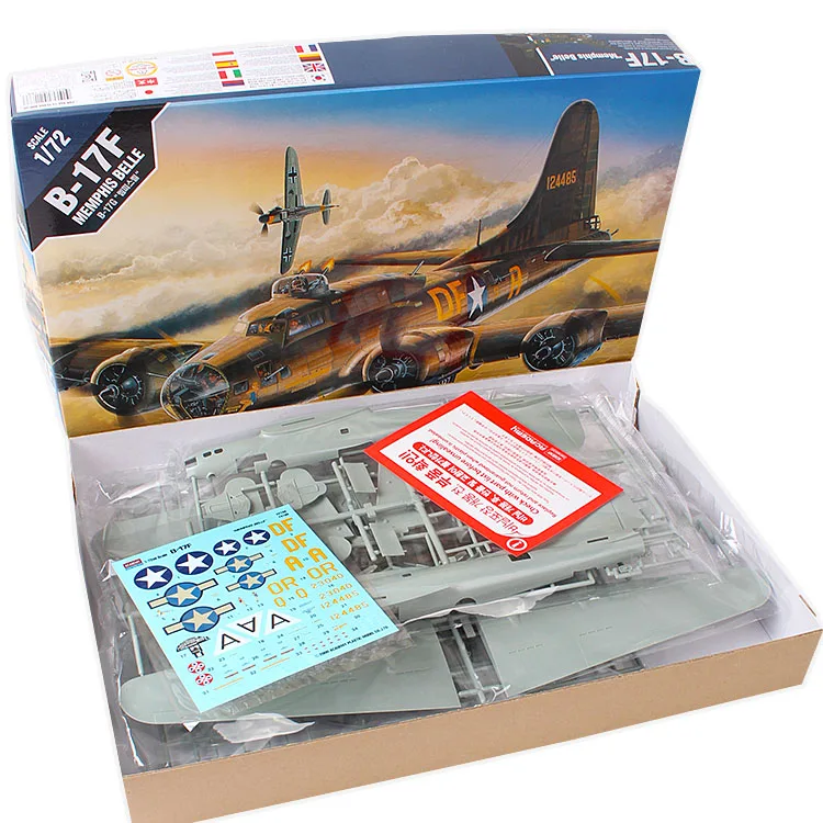 1/72 B-17F Memphis beauty Bomber модель 12495