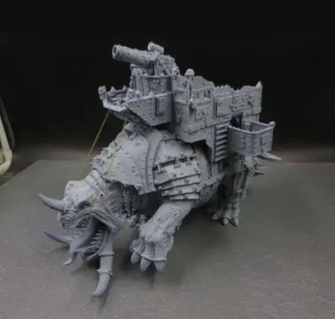 Ork gargantuan Squiggoth * NO Kannon *-разобранный Неокрашенный | Игрушки и хобби