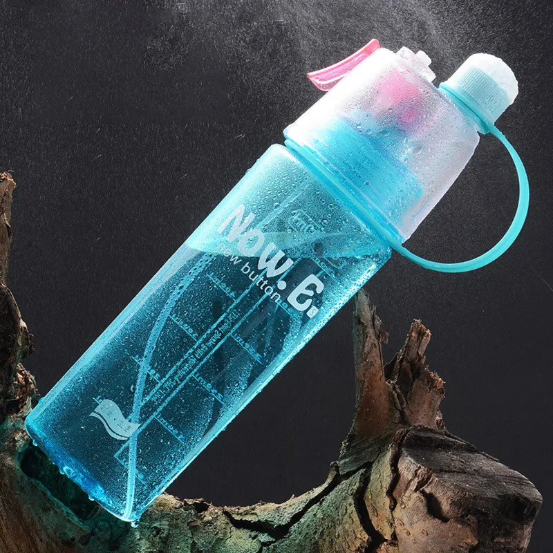 Sports Bottles with Nozzle 600ml Large Capacity for Cycling Driving Climbing Camping Hiking Sports Professional Outdoor Sports