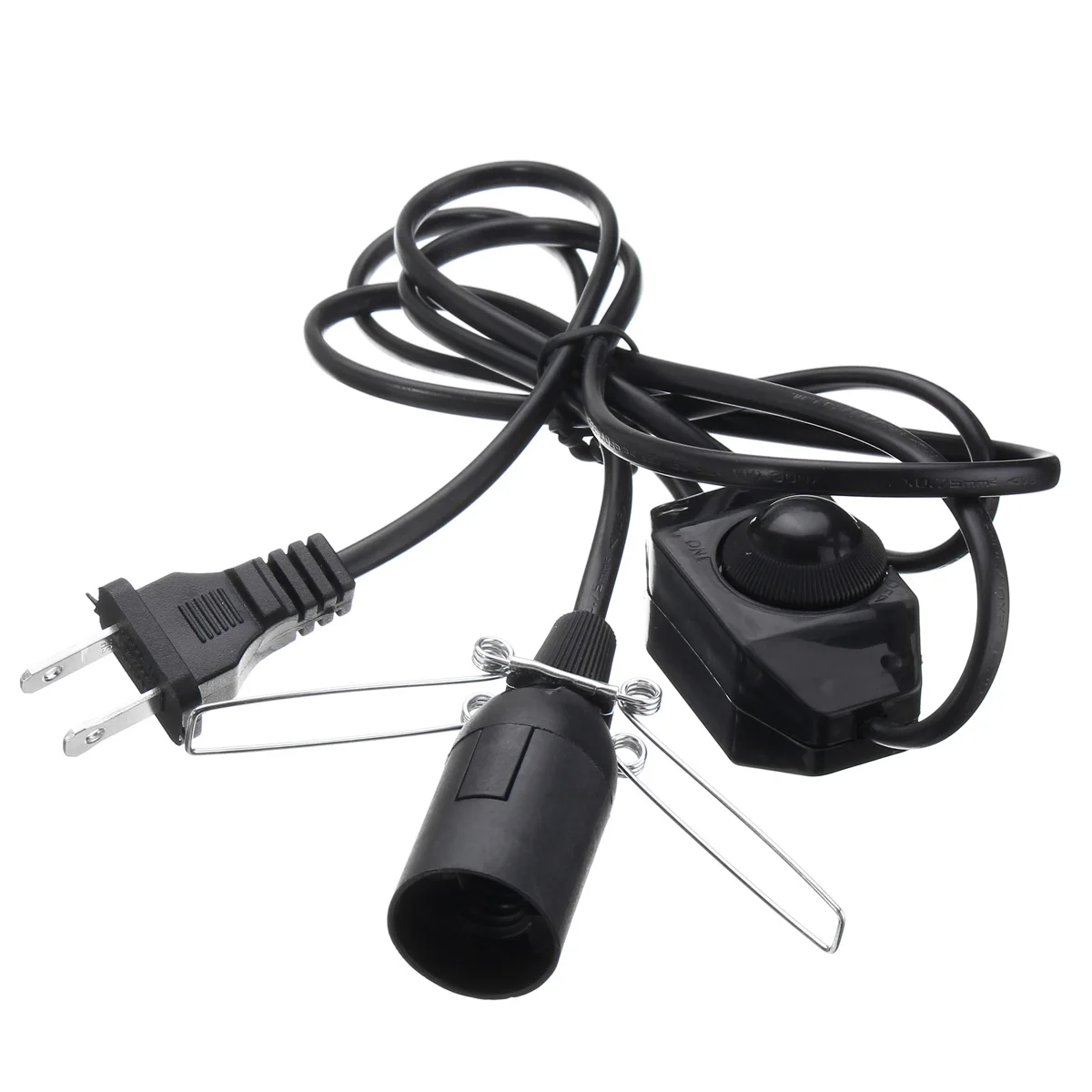 Smuxi E12 Socket Light Dimmer Cord Wire Light Switching US Plug Power