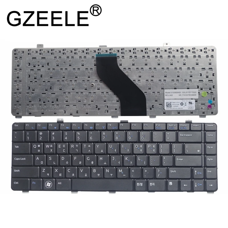 

Korea KR New for Dell Vostro V13 V13Z V130 Laptop Keyboard black