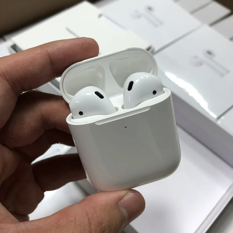 

Best AP Air 2 TWS Earphone W1 Chip With Printing Codes Bluetooth Earphones Earbuds Wireless Headset Pop Up For iPhone vs i10 i20
