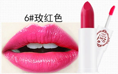 EFOLAR бренд Yan Hong first love Макияж для губ блеск для губ двойная головка блеск для губ сочетание увлажняющий водонепроницаемый - Цвет: 06
