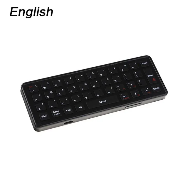 Руссина/английская версия Tronsmart TSM-01, беспроводная клавиатура, игровая воздушная мышь 2,4 ГГц для ноутбука, Android, планшета, ПК, ТВ-приставка - Цвет: English Version