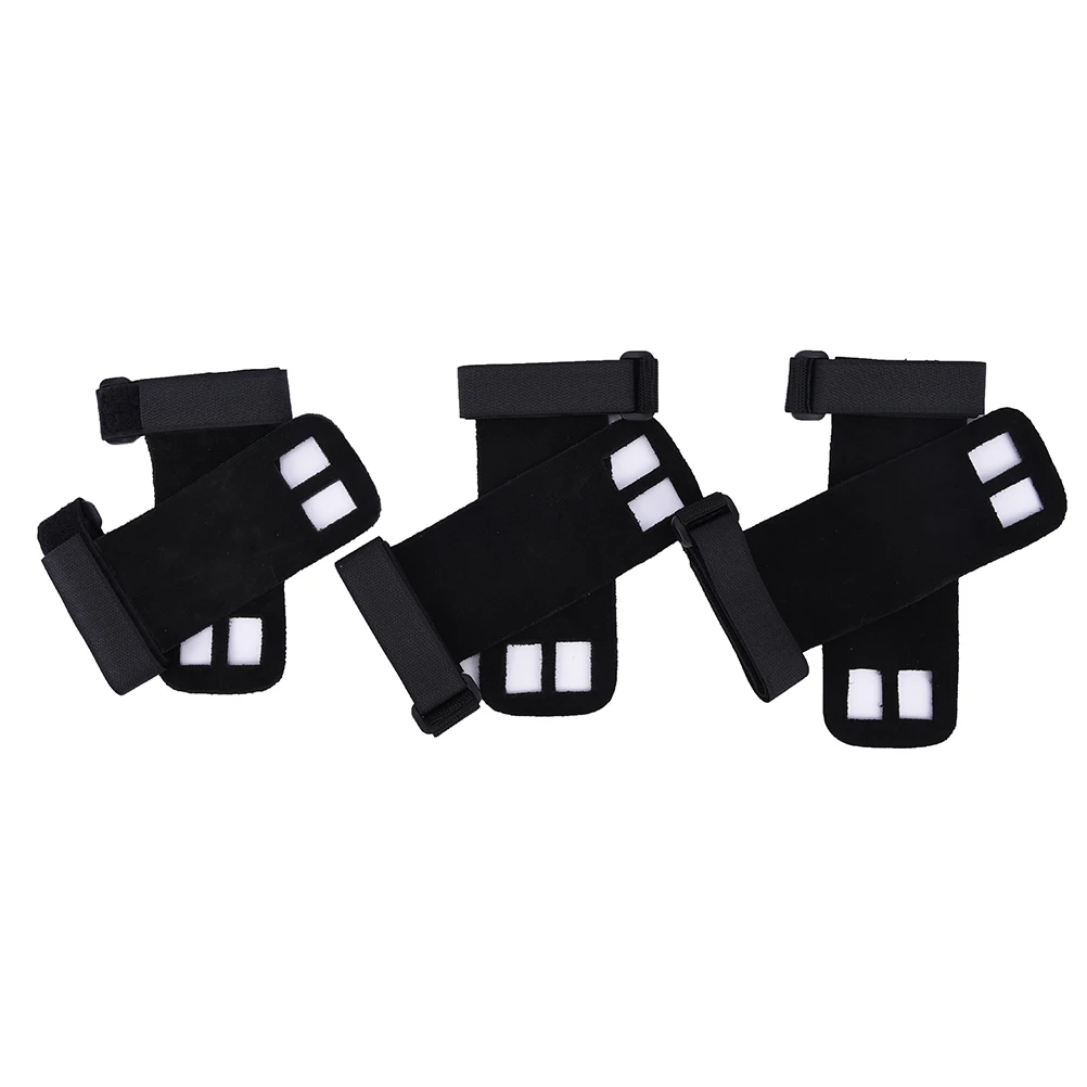 1 Pair New Hand Grip Gymnastics Guard Palm Protectors Glove Pull Up Bar Wholesale