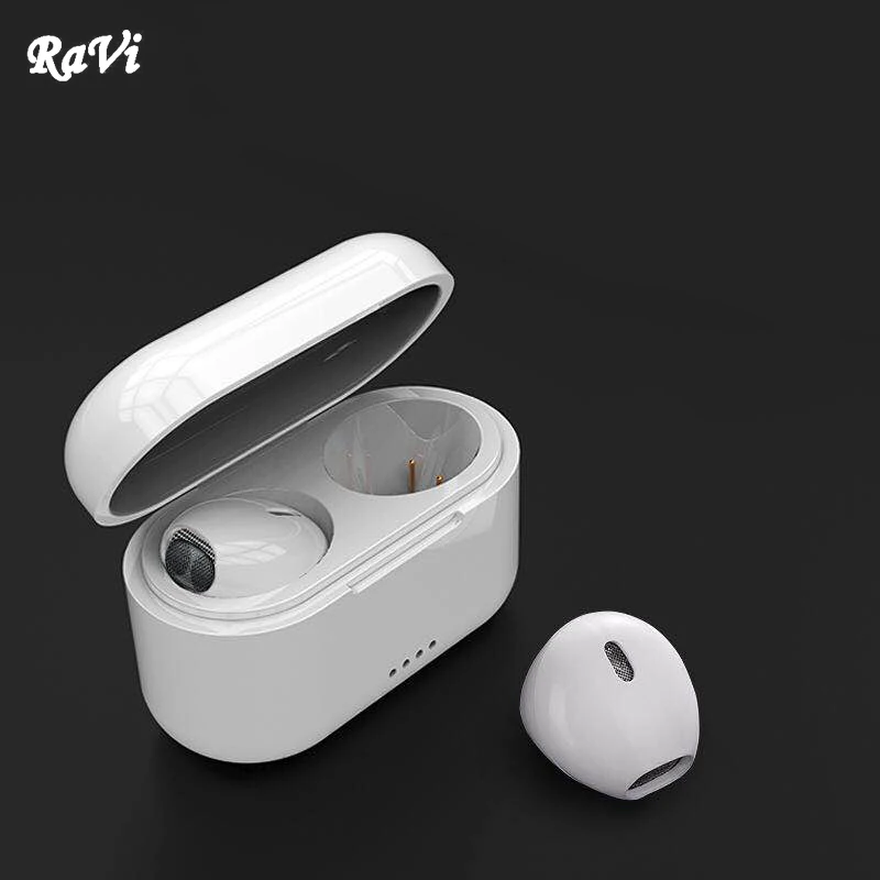 

Mini Twins Wireless Headset In-Ear Bluetooth Headphones Music Earphone Air Earbud For apple pods iphone 6 Android fone de ouvido
