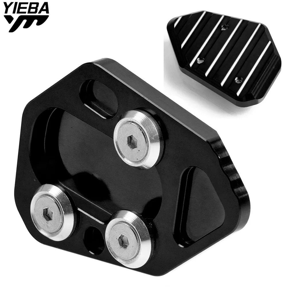 FOR BMW F800R 2009 2012 2013 2014 HP2 2008 2009 R1200S 2006-2008 Motorcycle CNC Kickstand Side Stand Plate Pad Enlarge Extension