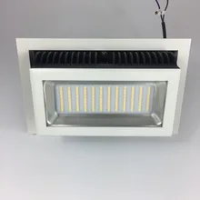 Эксклюзивный внешний вид, оптимизированный светодиодный светильник, коммерческий регулируемый светильник 20 Вт 30 Вт 40 Вт 50 Вт Прямоугольный светильник s