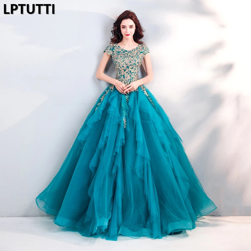 

LPTUTTI Embroidery Beading New For Women Elegant Date Ceremony Party Prom Gown Formal Gala Events Luxury Long Evening Dresses