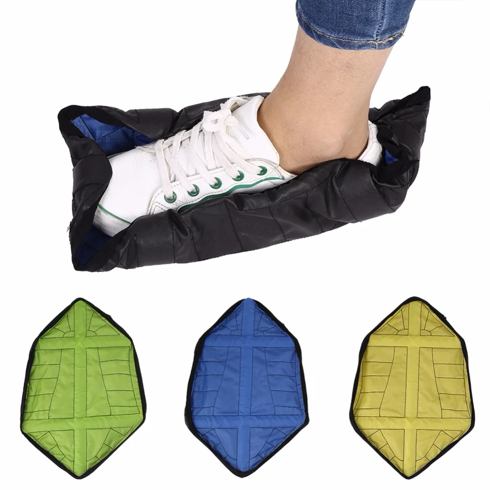 2Pcs/1Pair Hands free Reusable Waterproof Anti slip Automatic Shoe