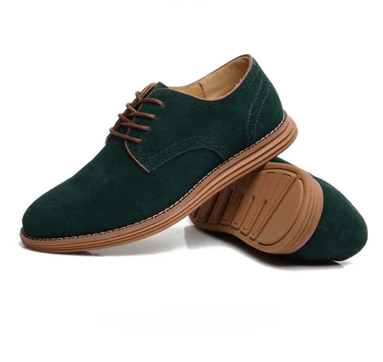 Free Shipping Men Suede Shoes Big Size Shoe European style Large Men's ...