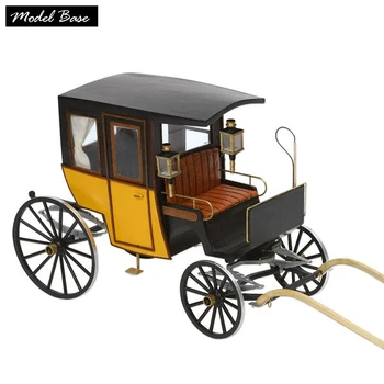 

Wooden Boats models kits Adult Diy European Traditional Public Carriage Scale Model Ship 1/10 3d Laser Cut Wooden Ship Model Kit