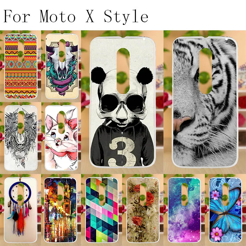 

Anunob Soft TPU Case For Motorola Moto X Style / Pure Edition XT1570 XT1572 Coque Silicone Back Cover For Moto X Style Phone Bag