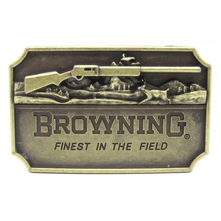 

Rectangle Browning Hunting Finest In The Field Belt Buckle