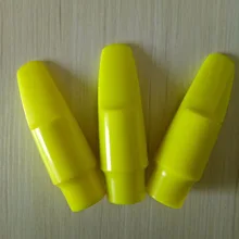 3 шт новые профессиональные ABS Пластиковые Красочные e-плоские альт мундштук саксофона можно выбрать цвета