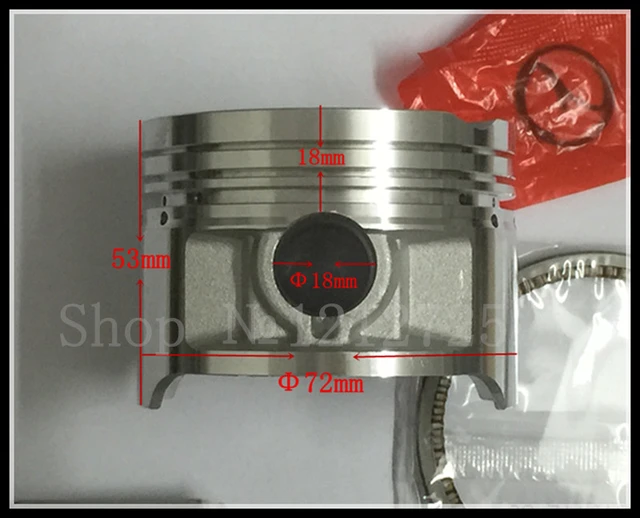 Gn250 Gn 250 Motorcycle Piston Ring Piston Ring Gn 250 Piston