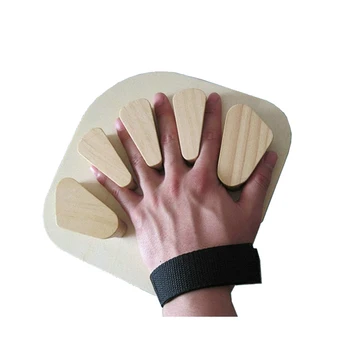 

1PC Wood Fingers Separating Plate Fixed Appliance For Cerebral Stroke Hemiplegia Rehabilitation Training Equipment