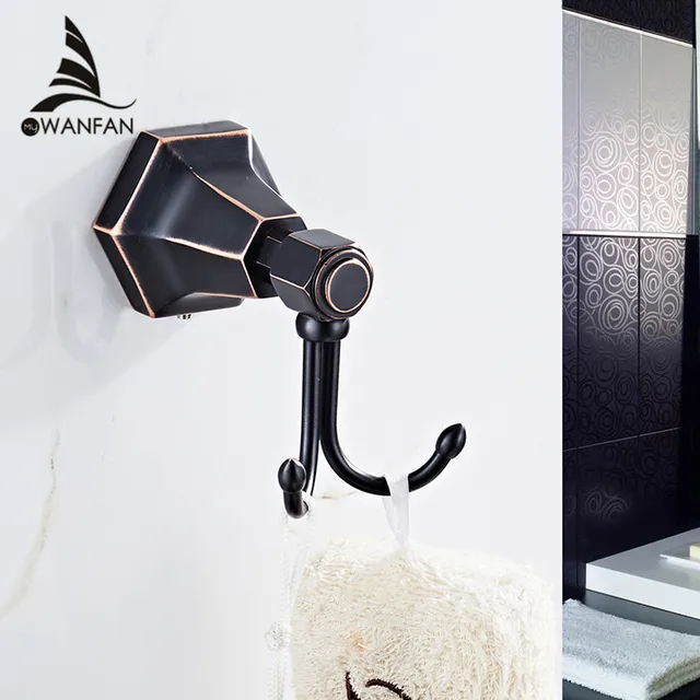 Robe Hooks European Style Br Black Bathroom Hangings Gold Towel Robe Hooks European Style Br Black Bathroom Hangings Gold Towel Rack Clothes Hook Home Decoration
