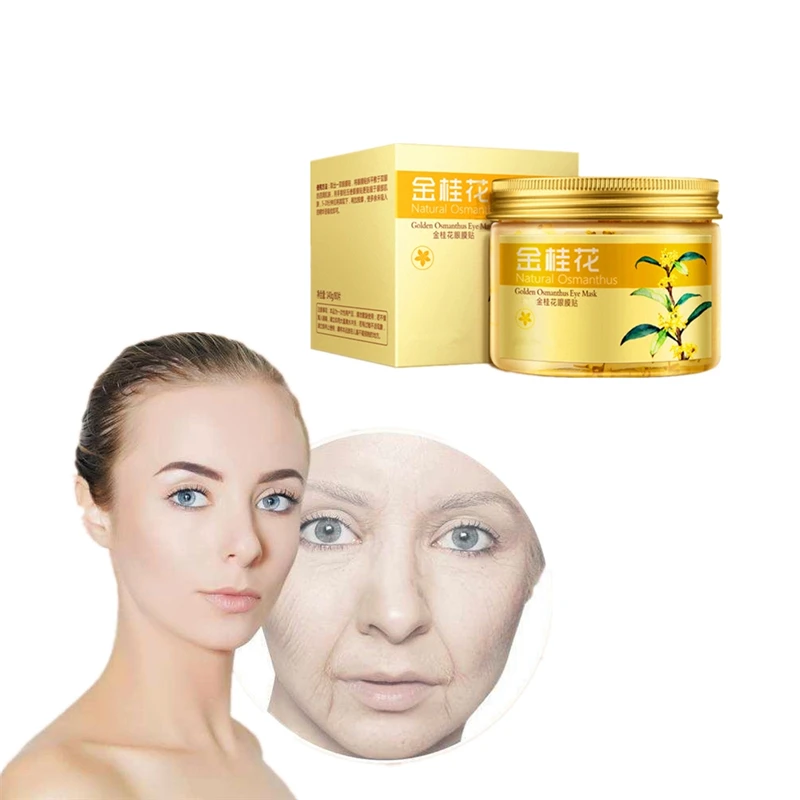 

80pcs Canthus wrinkles Remover Osmanthus Essence Eye Mask Face Collagen Gel Patches for skin loose elastic restoration cream