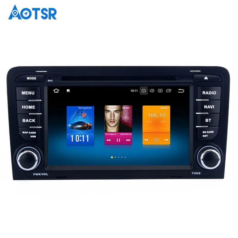Cheap 7" 2 din Car DVD Player Android 8.0 4+32GB Octa Core for Audi A3 S3 2003-2013 Radio GPS Map Navigation Built-in Wifi 3 Cheap 7" 2 din Car DVD Player Android 8.0 4+32GB Octa Core for Audi A3 S3 2003-2013 Radio GPS Map Navigation Built-in Wifi 3