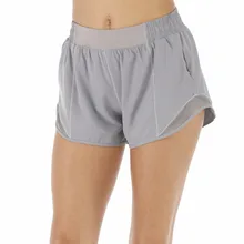 Женский летний праздник Lerisure спортивный Быстросохнущий расслабленная сетка для волос вставка пот Поглощение Спортивные Фитнес тренировки выгорания шорты