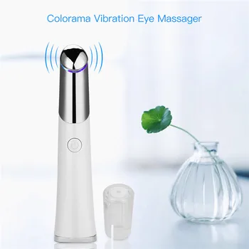 

Ionic Eye Massager Wand Electric High Frequency Vibrating Facial Massager Eye Roller Massage Stick Dark Circle Wrinkle Remove 35